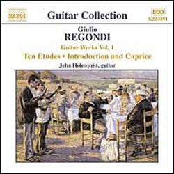 Regondi: Guitar Works, Vol. 1 cover art