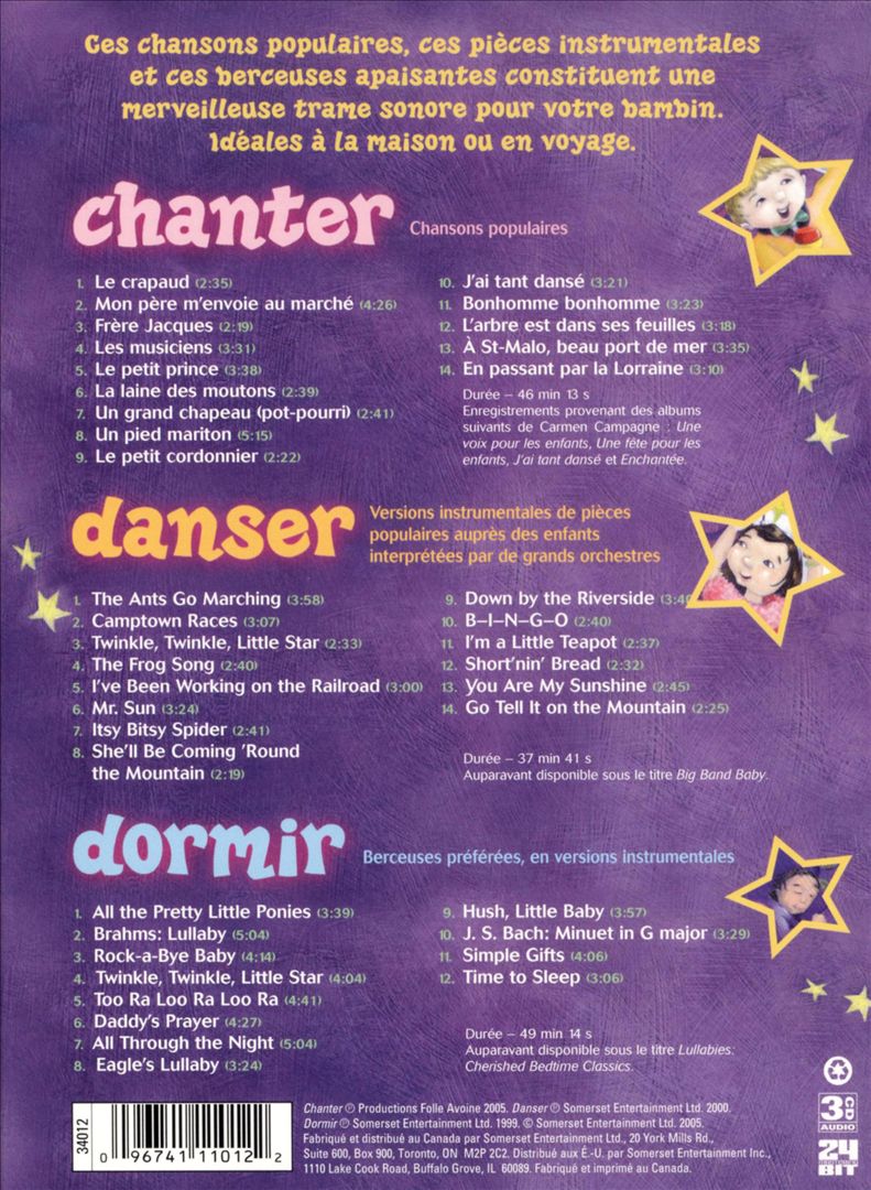 Canter, Danser et Dormir cover art