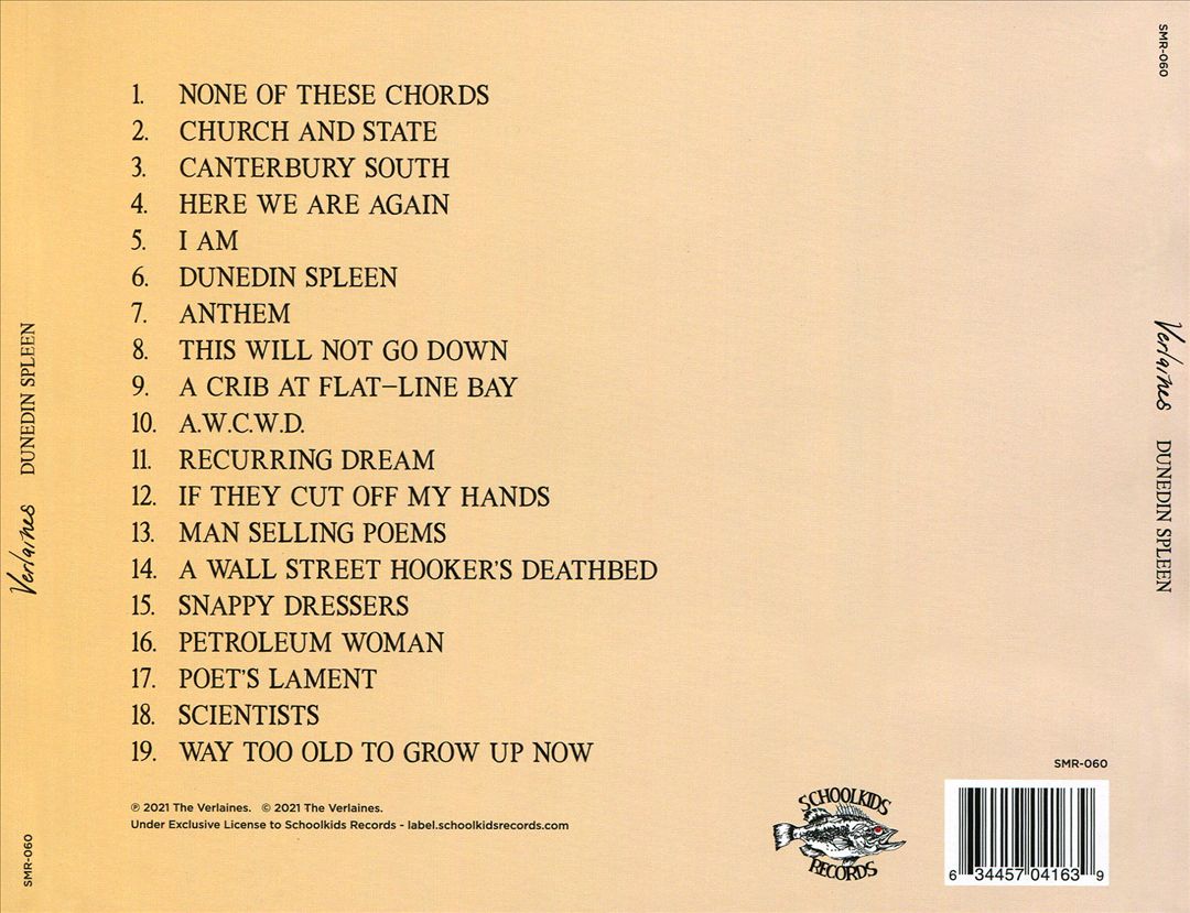 Dunedin Spleen cover art