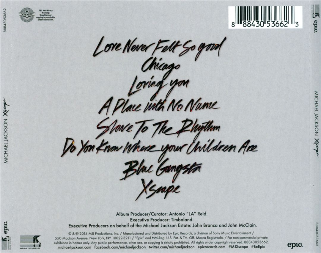 Xscape cover art