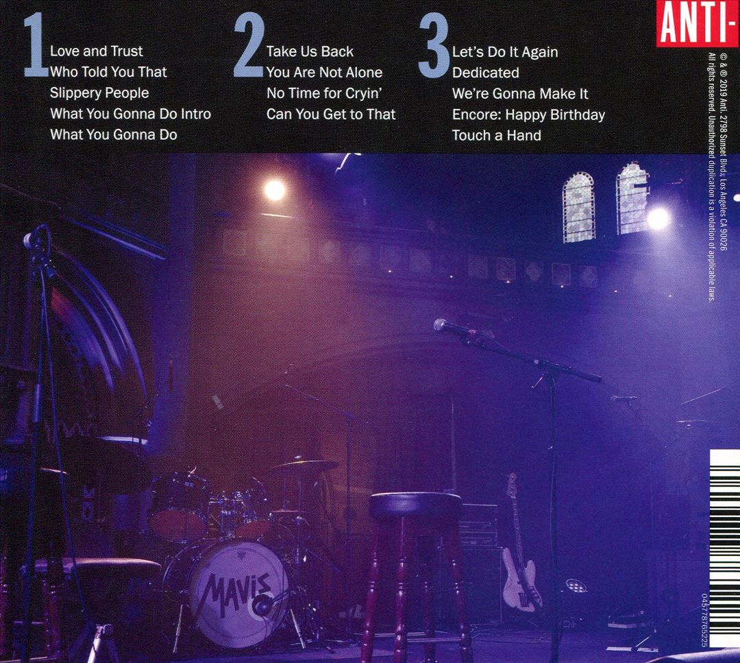 Live in London cover art