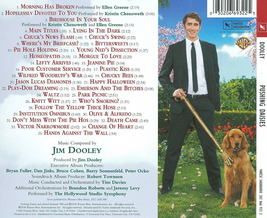 Pushing Daisies [Original Television Soundtrack] cover art