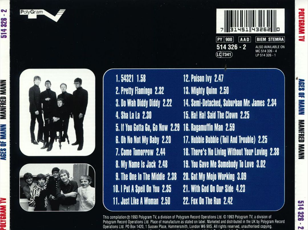 Ages of Mann cover art