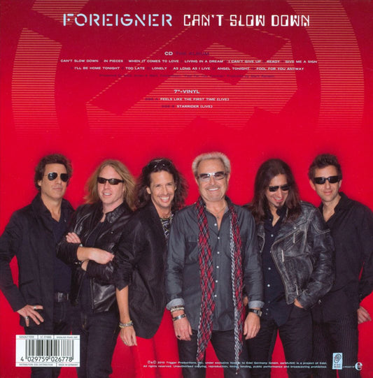 Can't Slow Down cover art