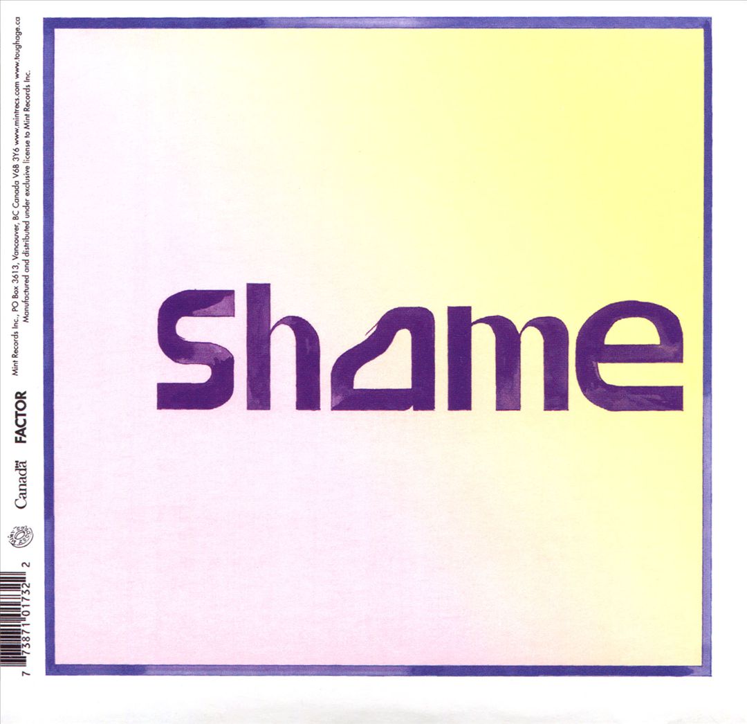 Shame cover art