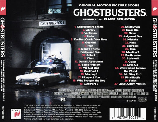 Ghostbusters [Original Motion Picture Score] cover art