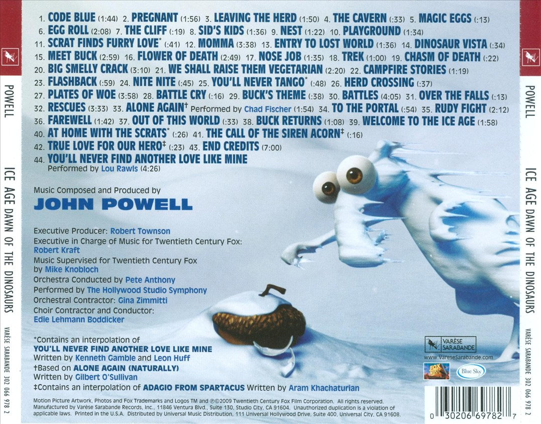 Ice Age: Dawn of the Dinosaurs [Original Motion Picture Soundtrack] cover art