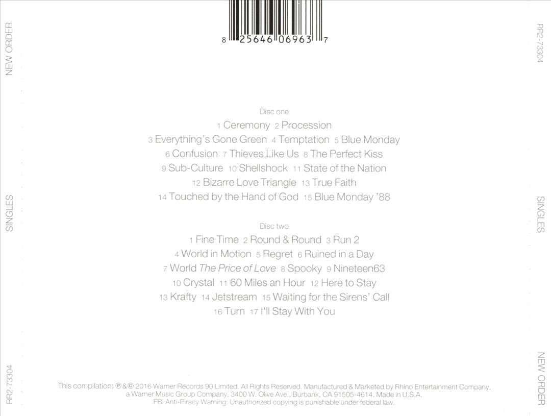 Singles cover art