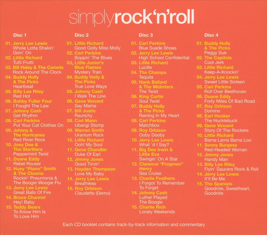 Simply Rock 'N' Roll cover art