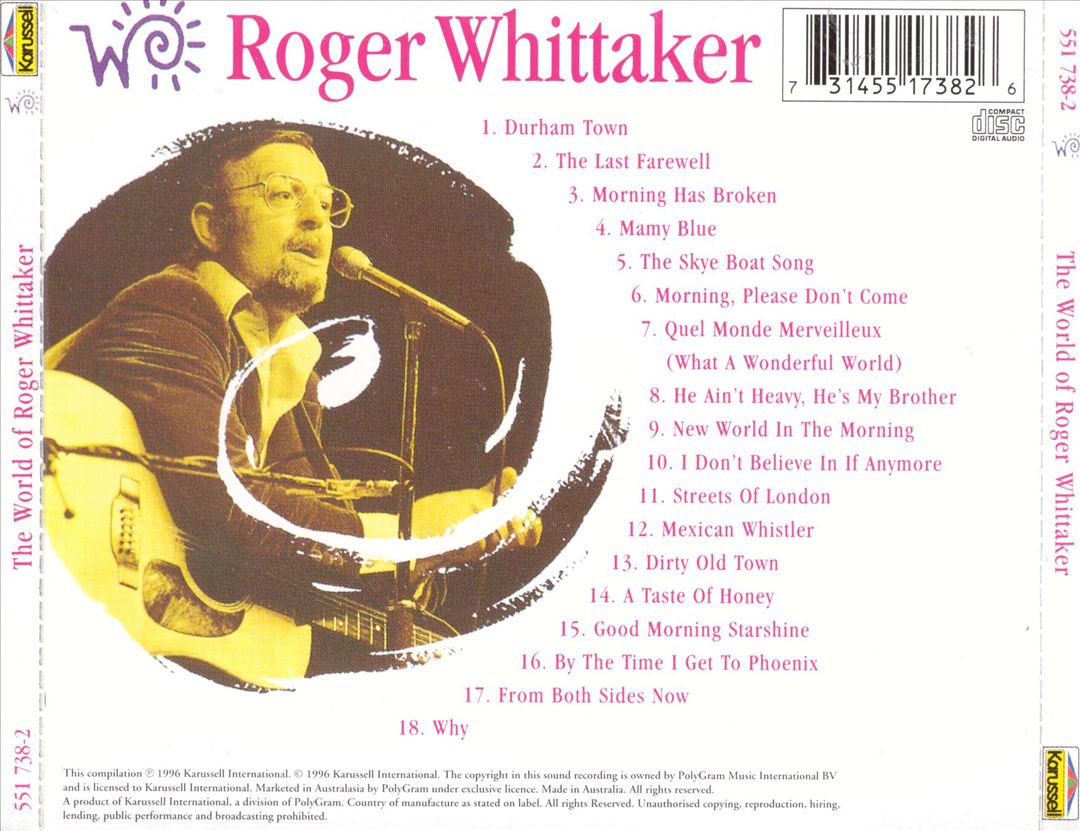 The World of Roger Whittaker [Karussell] cover art