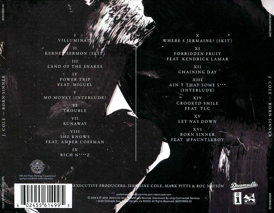 Born Sinner cover art