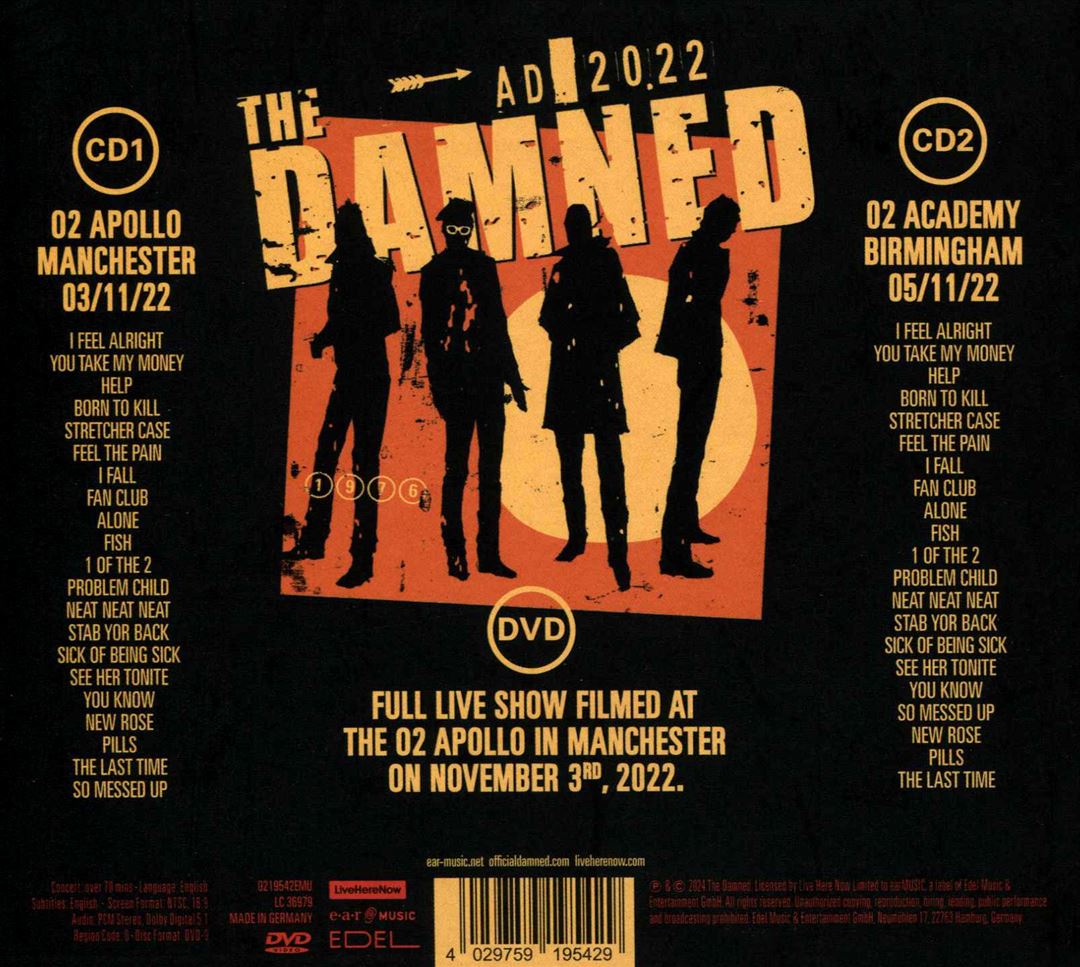AD 2022 [Live in Manchester] cover art