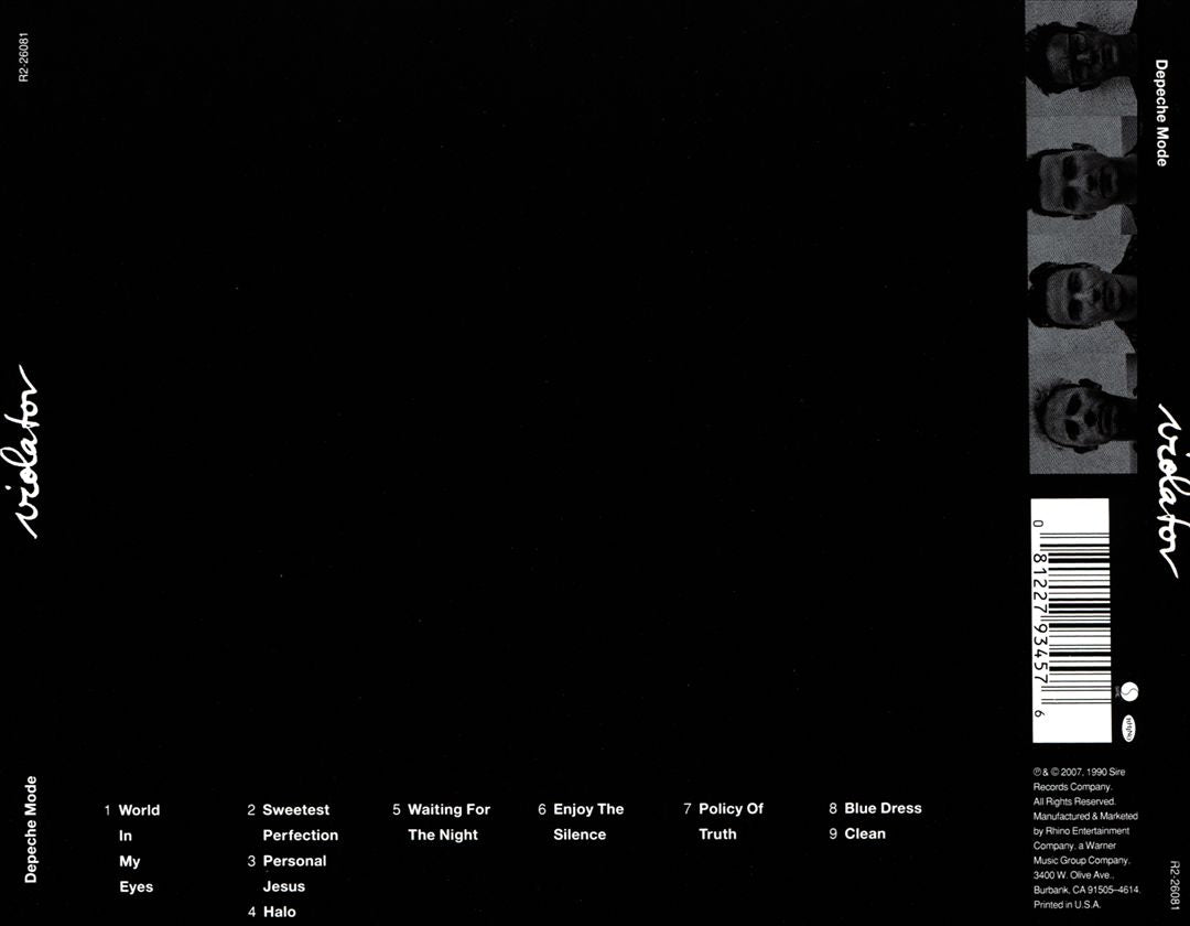 Violator [2017 CD Reissue] cover art