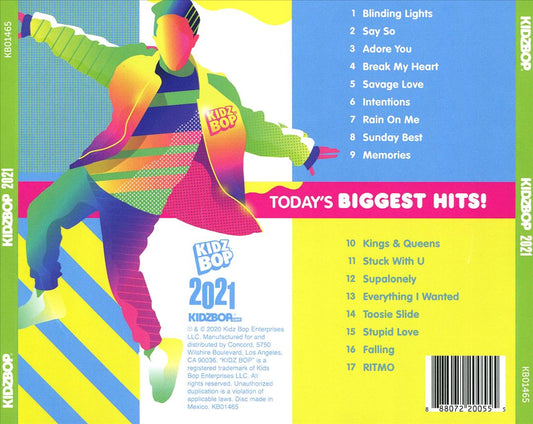 Kidz Bop 2021 cover art