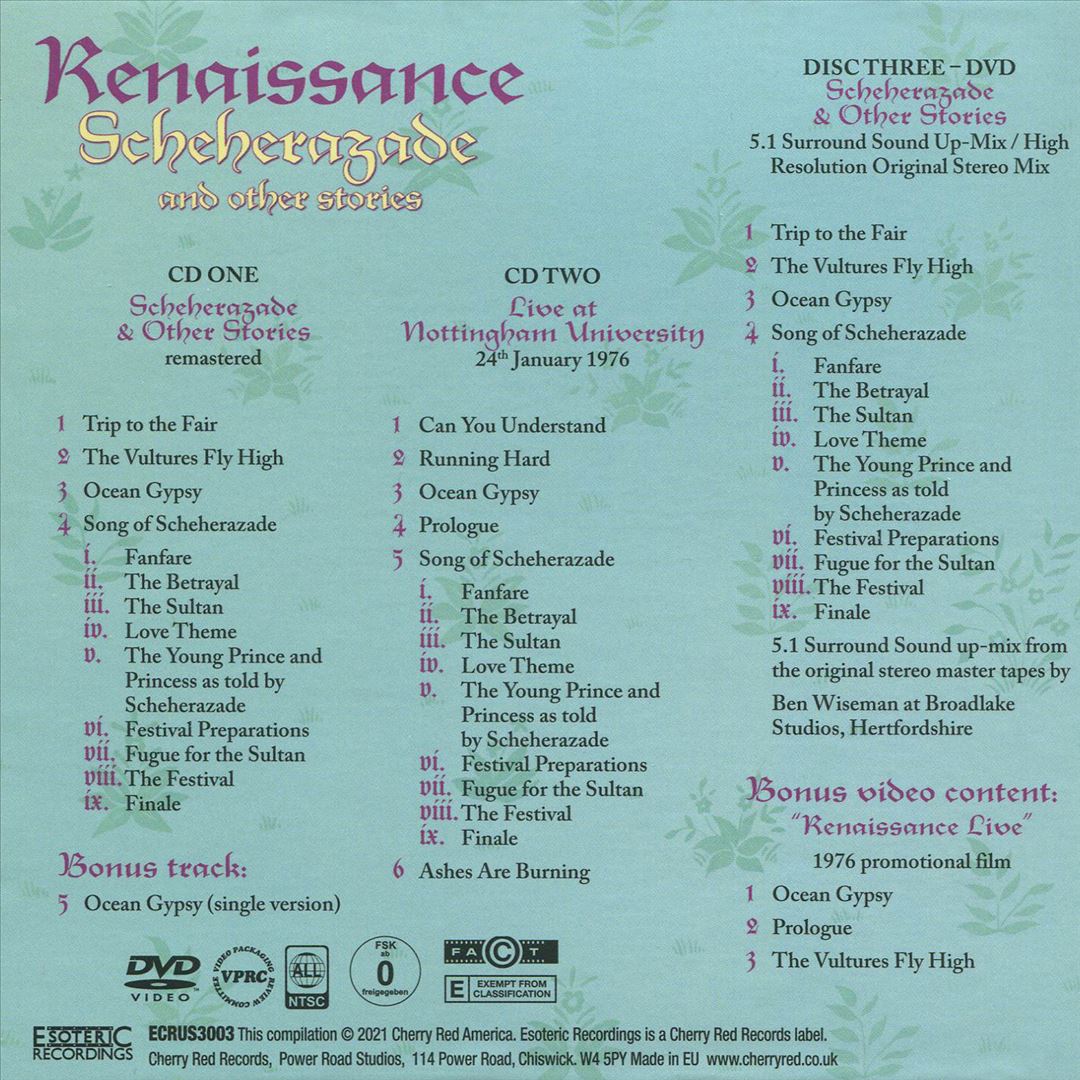 Scheherazade and Other Stories cover art