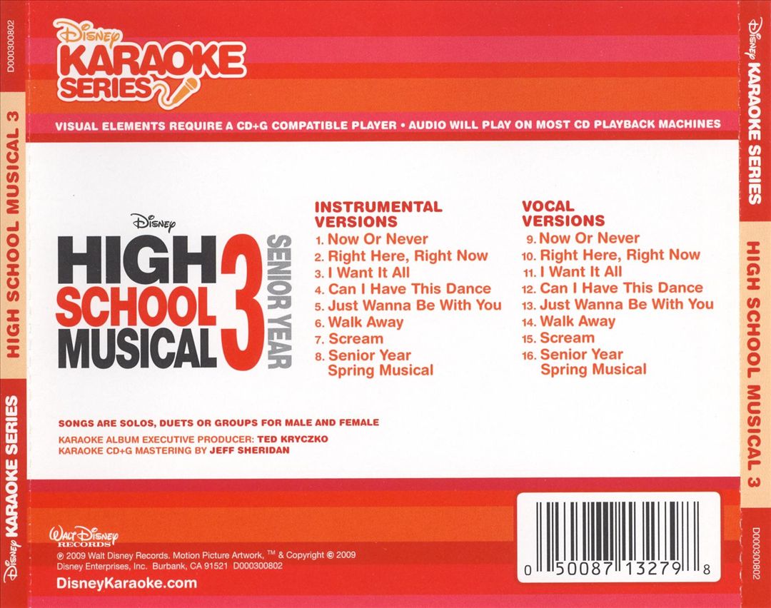 High School Musical 3: Senior Year cover art