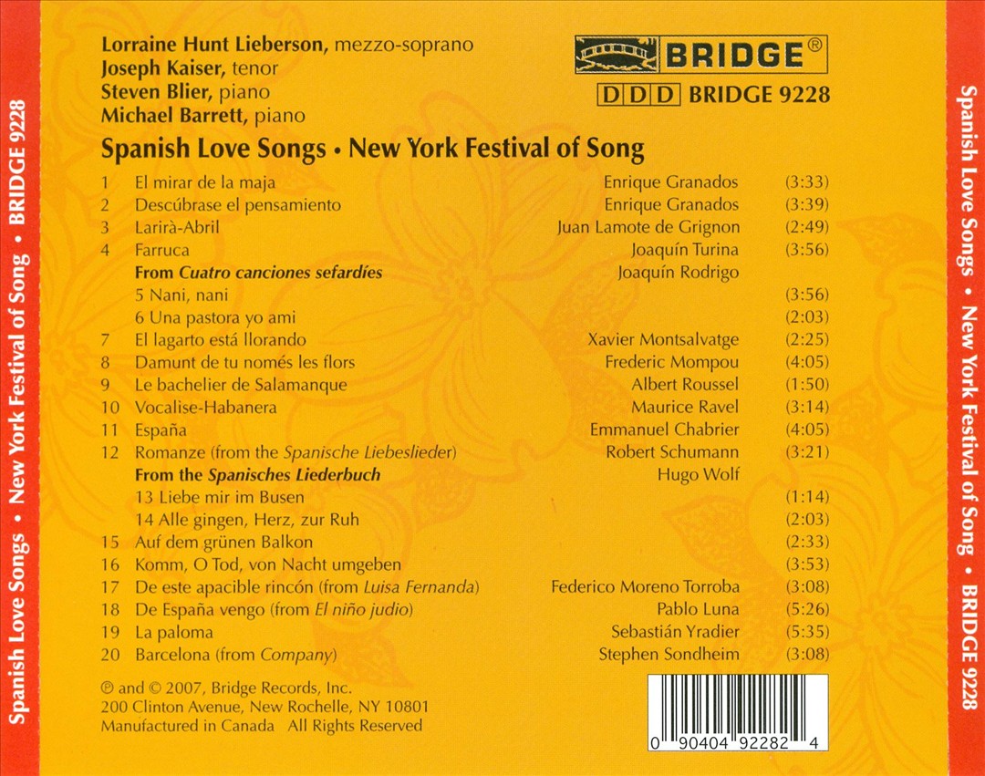 Spanish Love Songs cover art