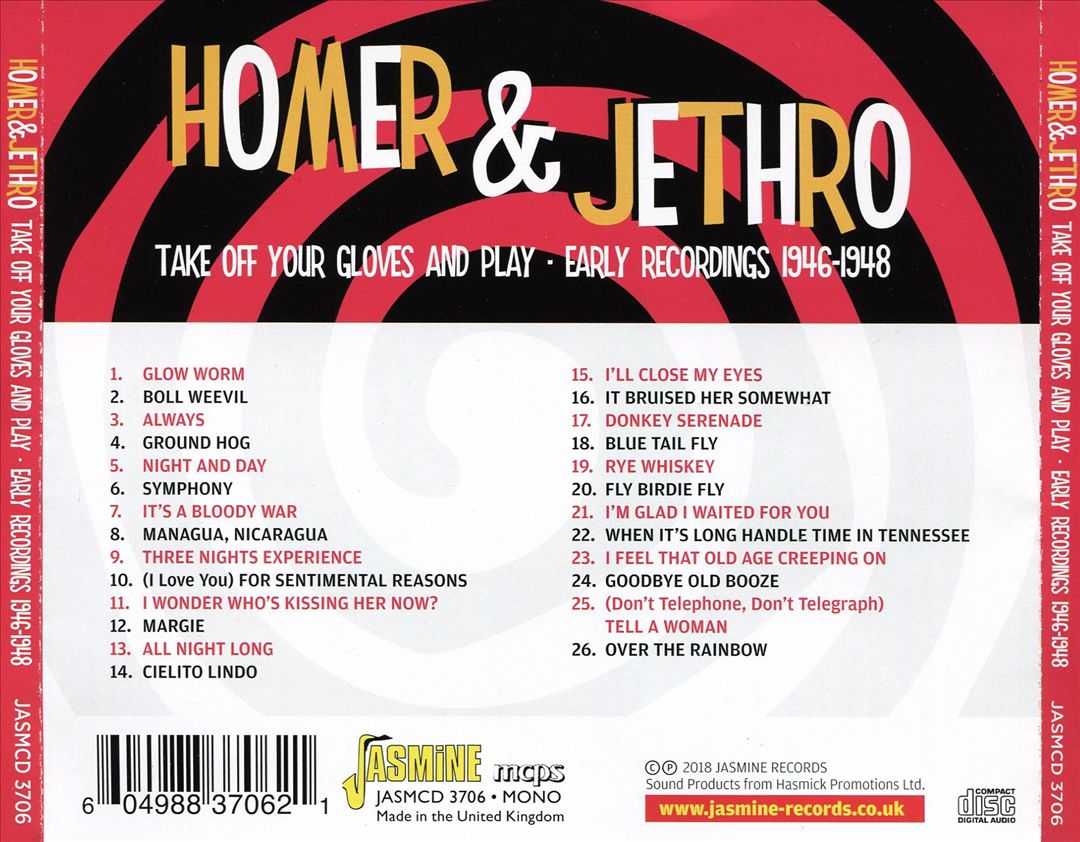 Take Off Your Gloves and Play: Early Recordings 1946-1948 cover art
