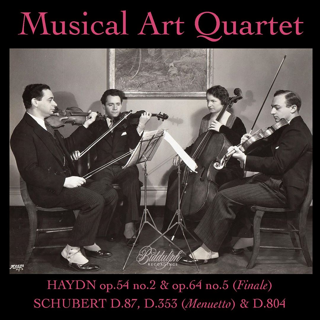 Haydn: Op. 54 No. 2 & Op. 64 No. 5 (Finale); Schubert: D.87, D.333 (Menuetto) & D.804 cover art