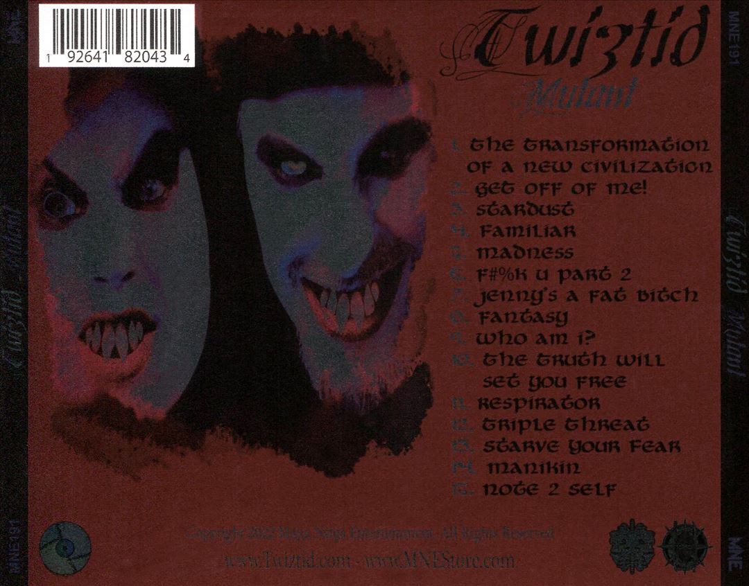 Mutant, Vol. 2 [Twiztid 25th Anniversary] cover art