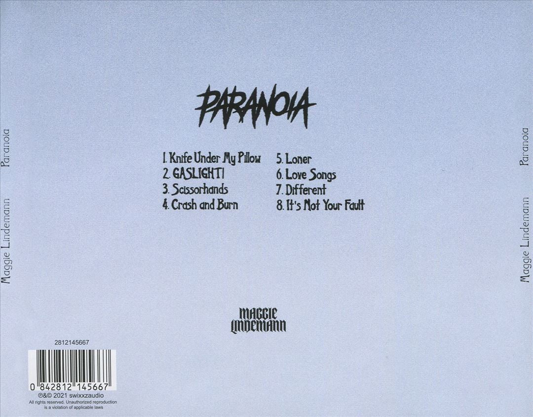 Paranoia cover art