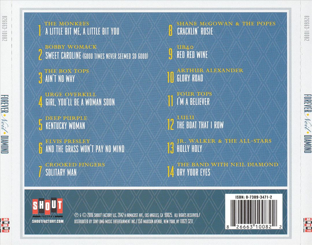 Forever Neil Diamond cover art