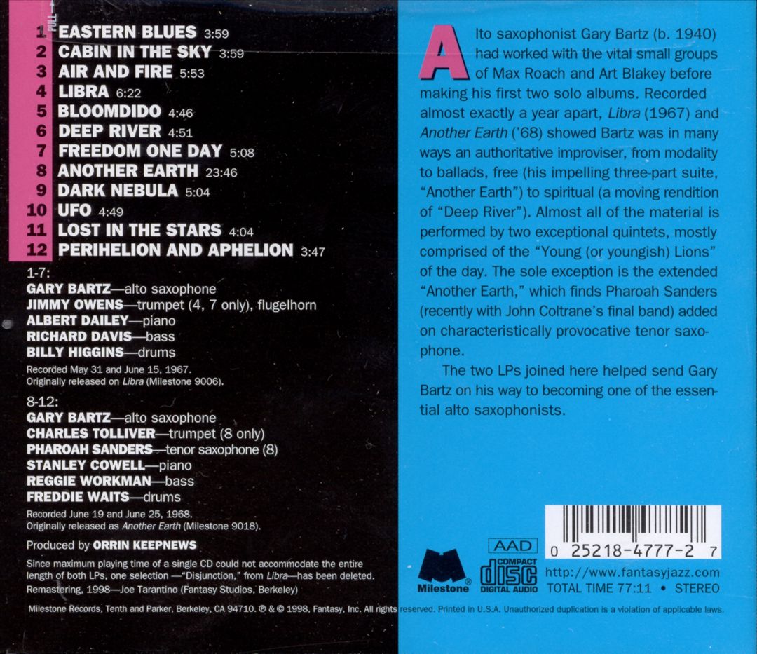 Libra/Another Earth cover art