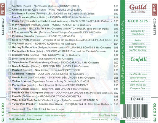Golden Age of Light Music: Confetti cover art