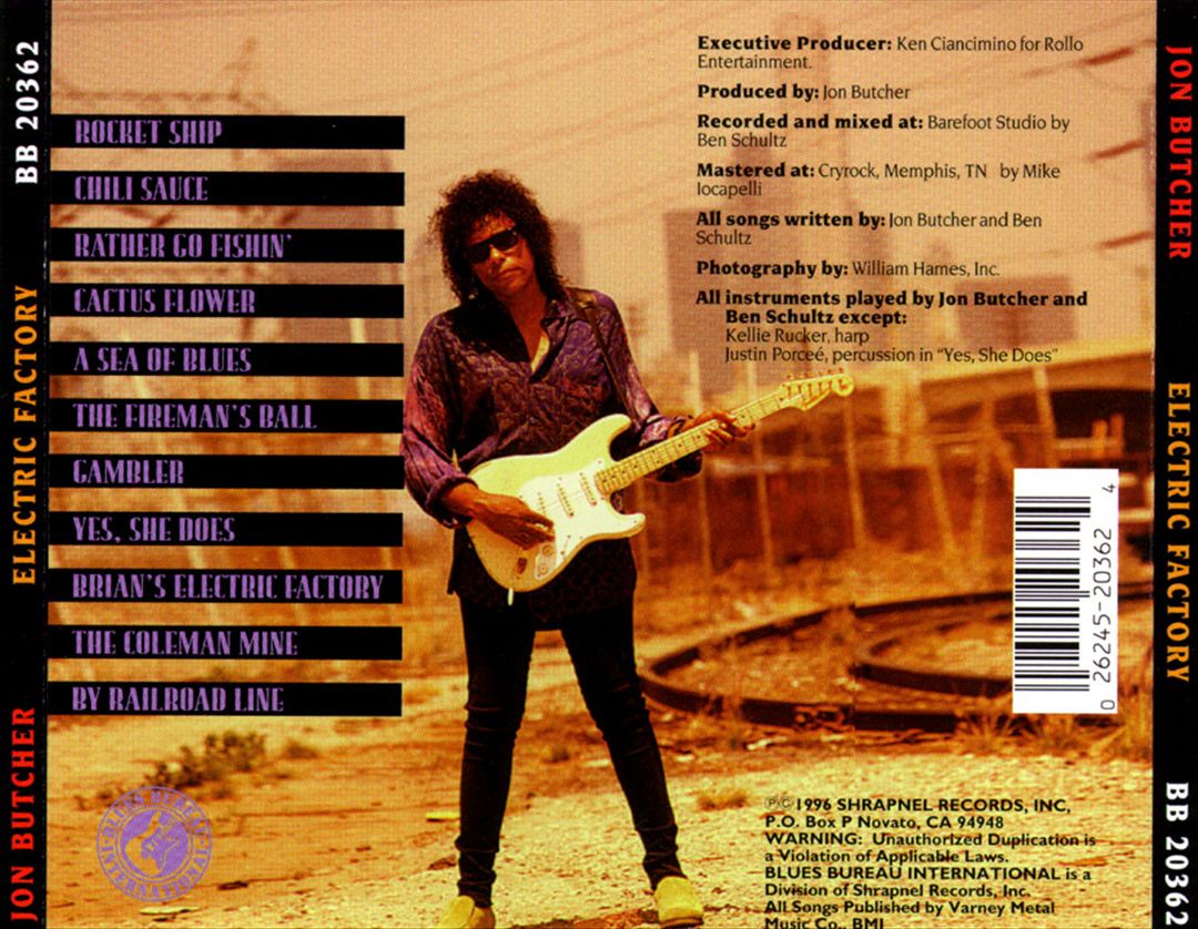 Electric Factory cover art
