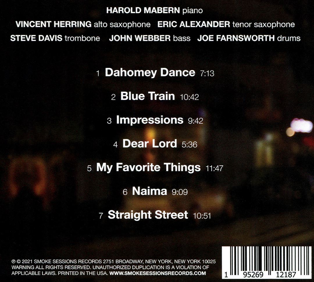Mabern Plays Coltrane cover art