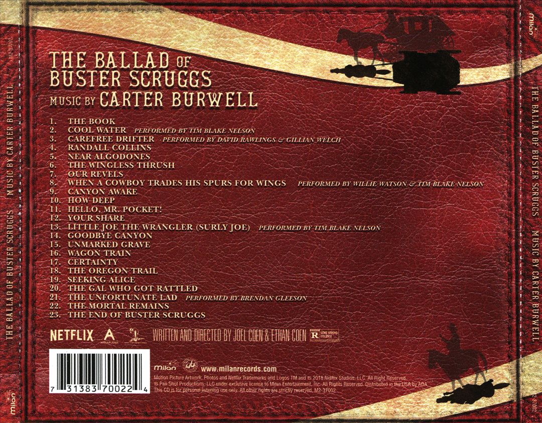 Ballad of Buster Scruggs [Original Motion Picture Soundtrack] cover art
