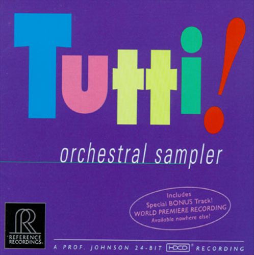 Tutti!, Orchestral Sampler cover art