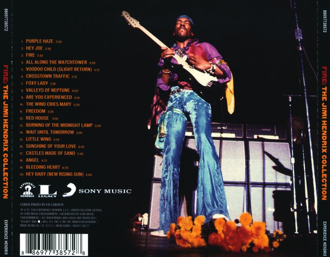 Fire: The Jimi Hendrix Collection cover art