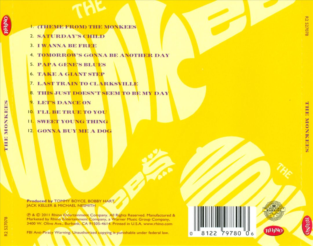 Monkees cover art
