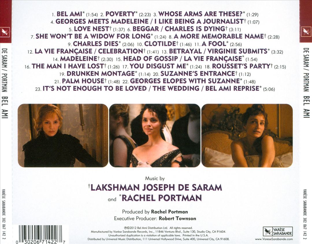 Bel Ami [Original Motion Picture Soundtrack] cover art