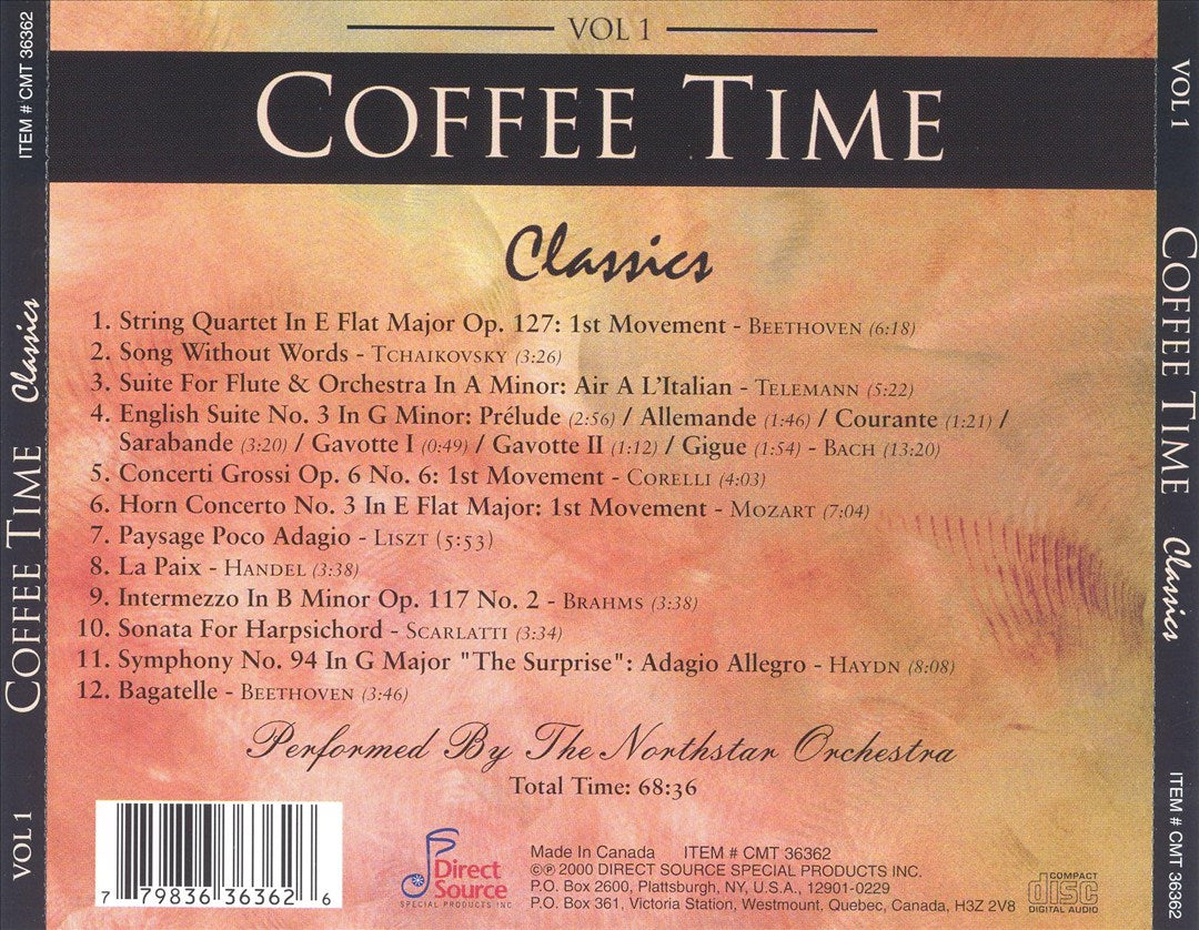 Coffee Time Classics, Vol. 1 cover art