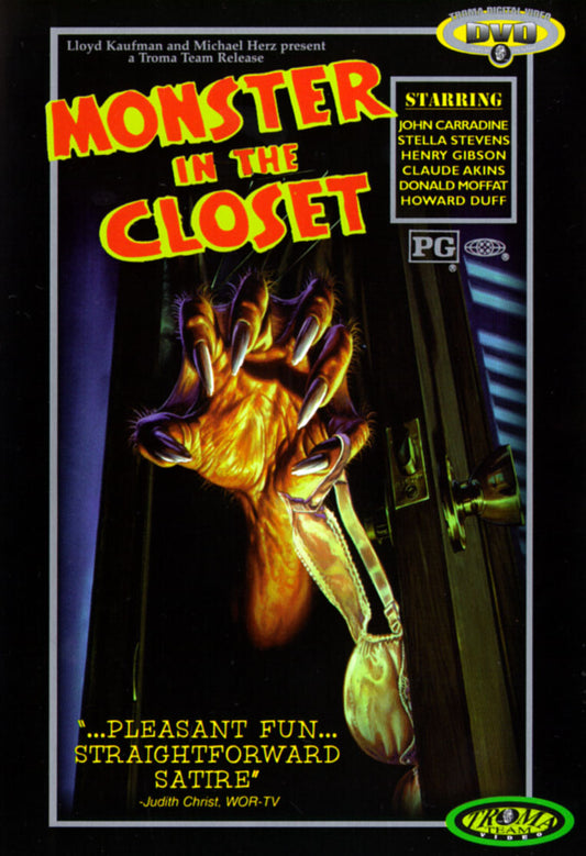 MONSTER IN THE CLOSET cover art