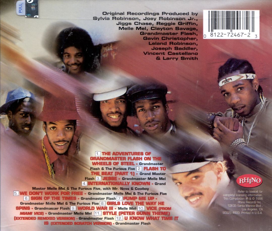 Adventures of Grandmaster Flash, Melle Mel & the Furious Five: More of the Best cover art