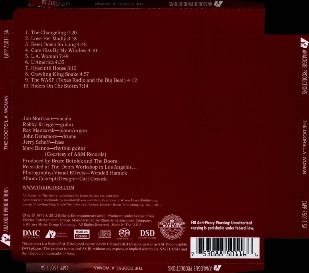 L.A. Woman cover art