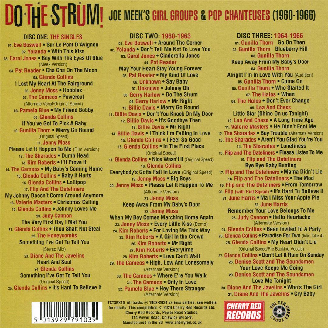 Do the Strum: Joe Meek’s Girl Groups and Pop Chanteuses [1960-1966] cover art