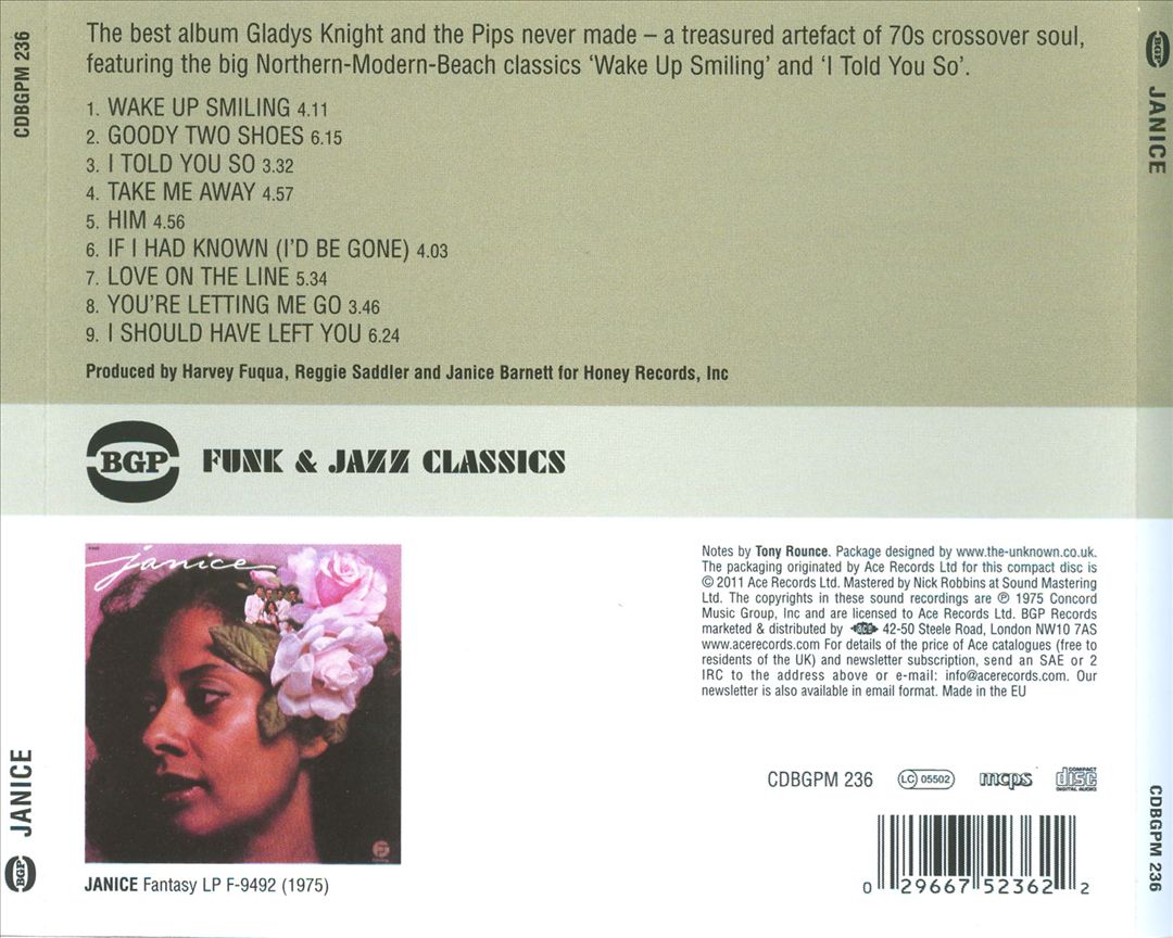 Janice cover art