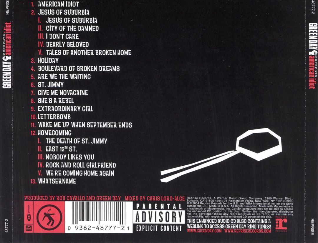 American Idiot cover art