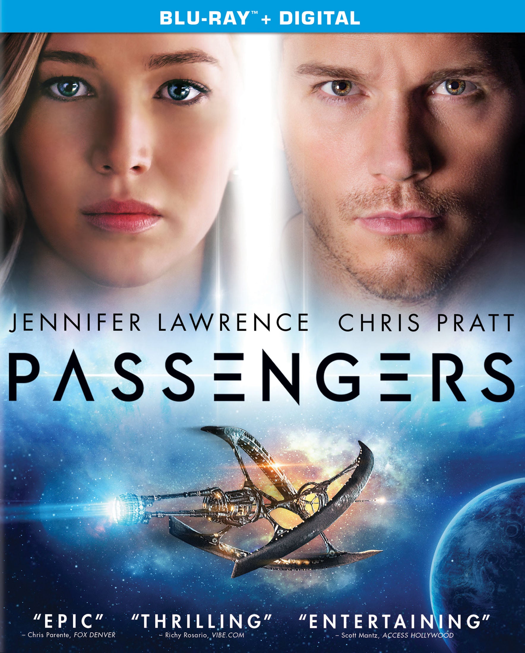 Passengers [Includes Digital Copy] [Blu-ray] cover art