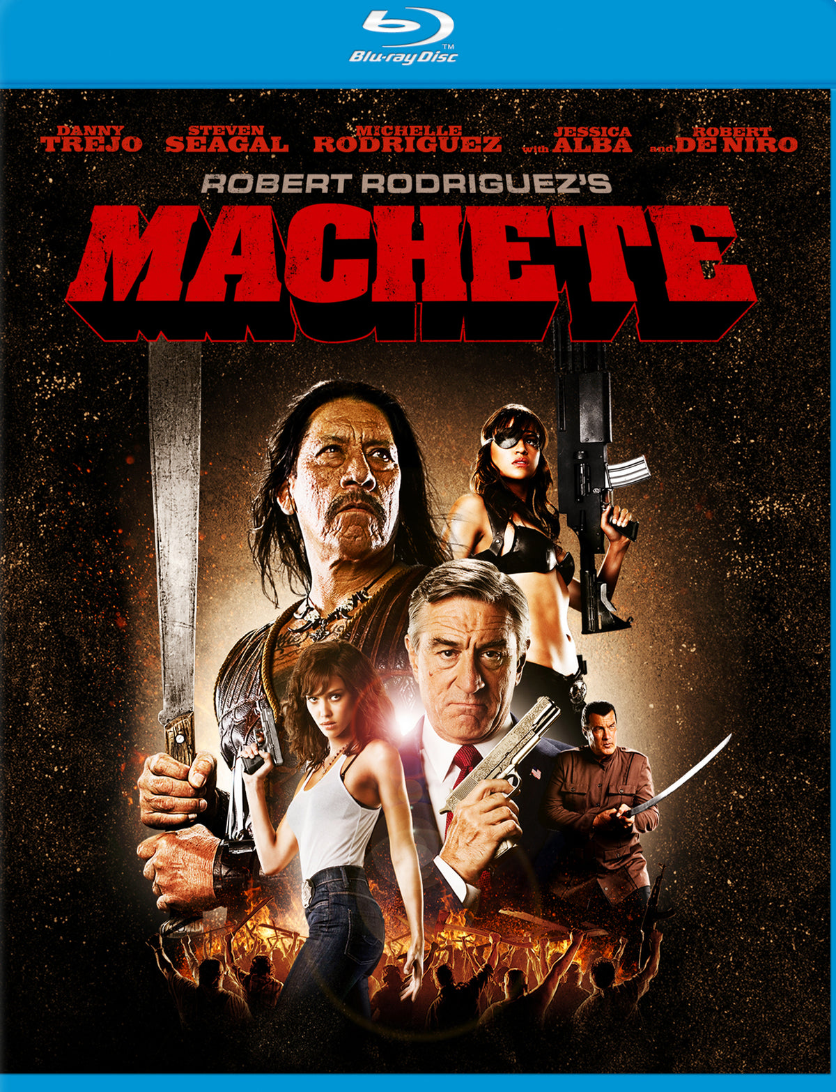 Machete [Blu-ray] cover art