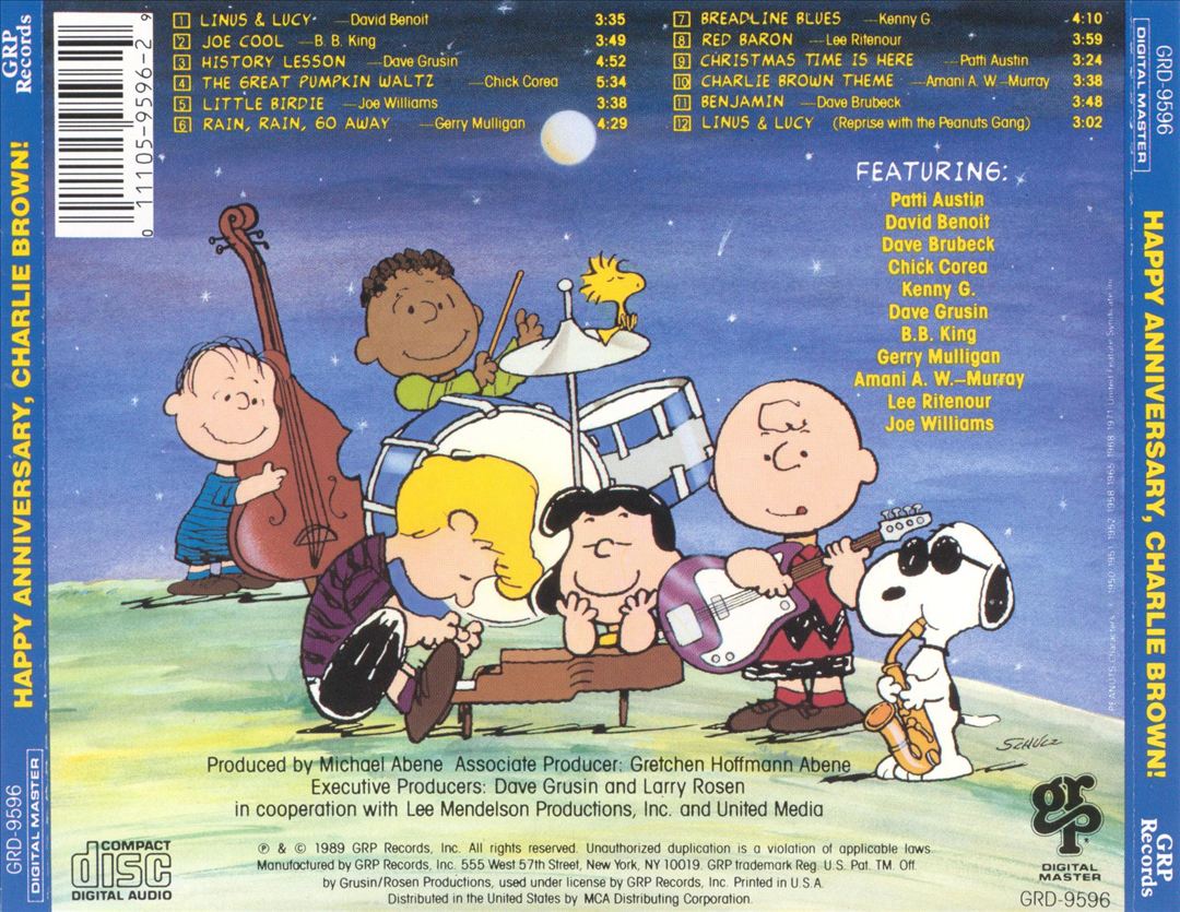 Happy Anniversary, Charlie Brown! cover art