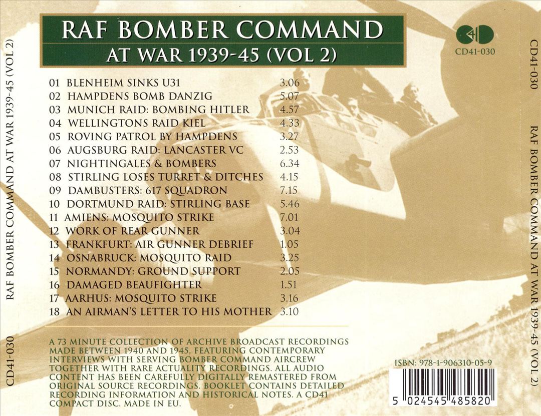 Bomber Command at War, Vol. 2 cover art