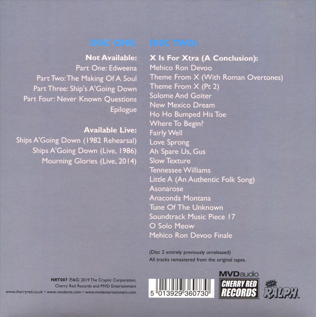 Not Available [2CD Preserved Edition] cover art
