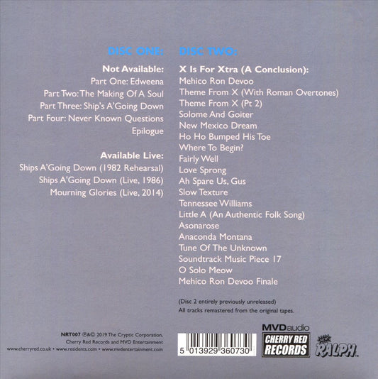 Not Available [2CD Preserved Edition] cover art