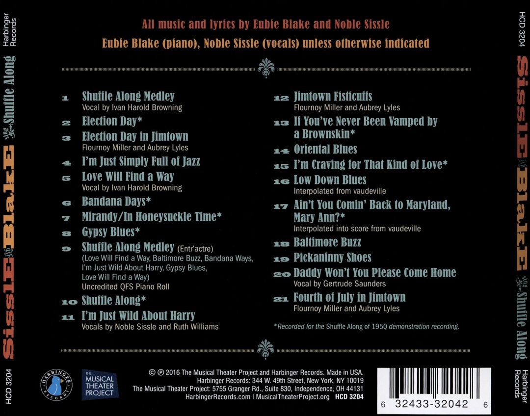 Shuffle Along cover art