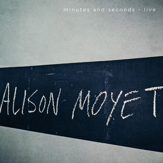 Minutes and Seconds: Live cover art